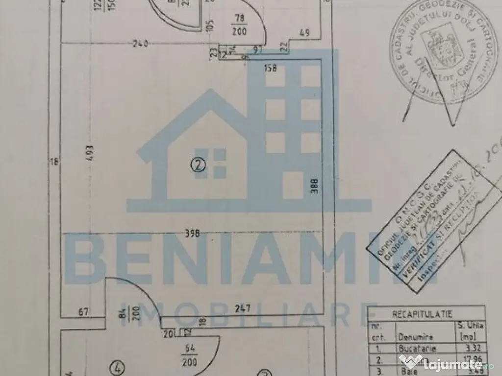 Garsoniera - mobilata - utilata - renovata - 31mp - Brazd...