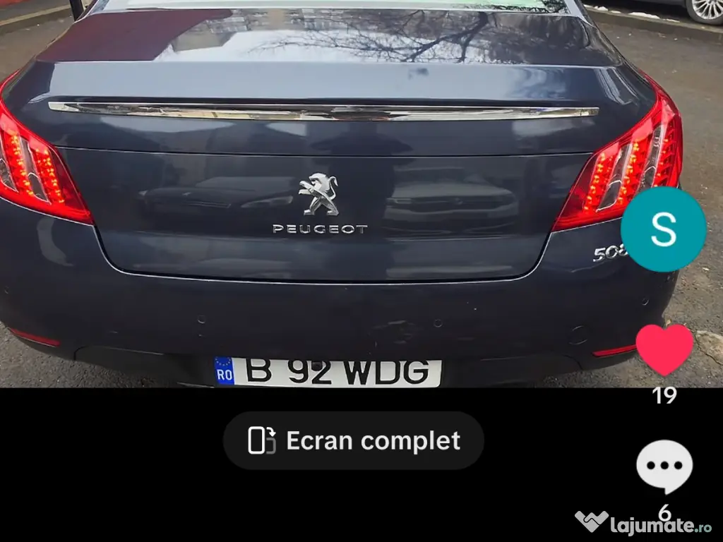 Vând peugeot 508 hibrid 4 automata