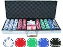trusa set kit poker 100-500jetoane