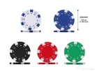 trusa set kit poker 100-500jetoane