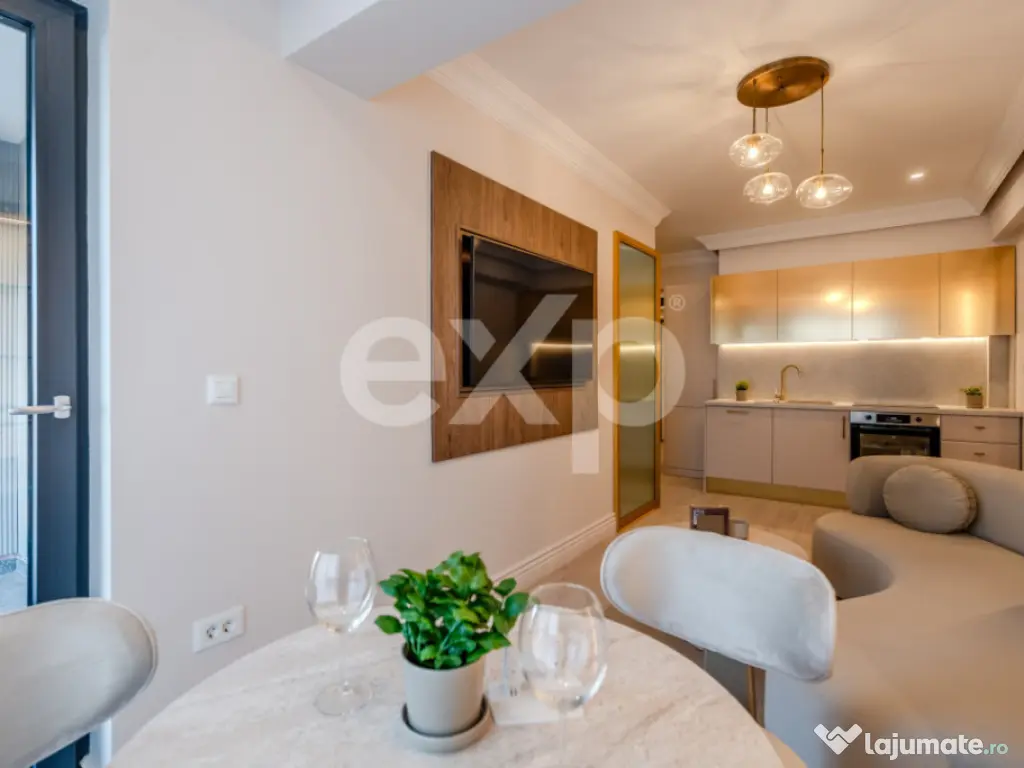 Studio nou Ivory Residence Pipera - Complet mobilat si util