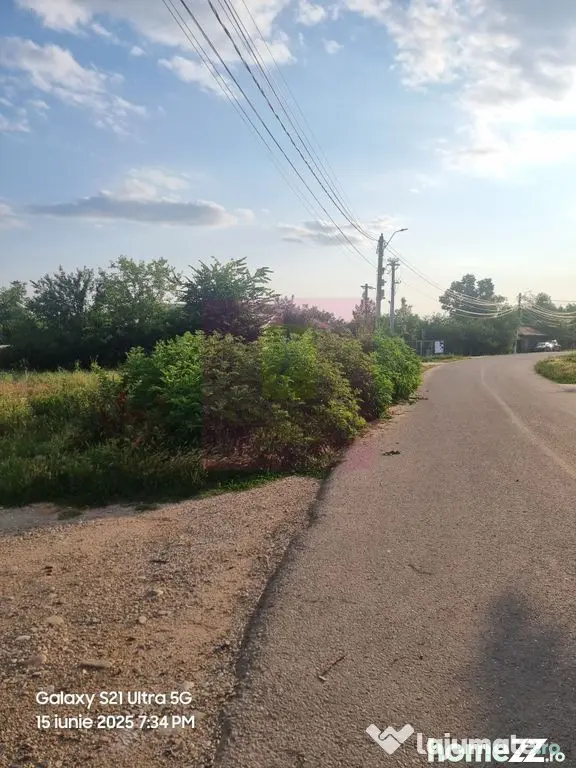 GIURGIU - SE VINDE TEREN 2150 MP IN SAT TEISORI