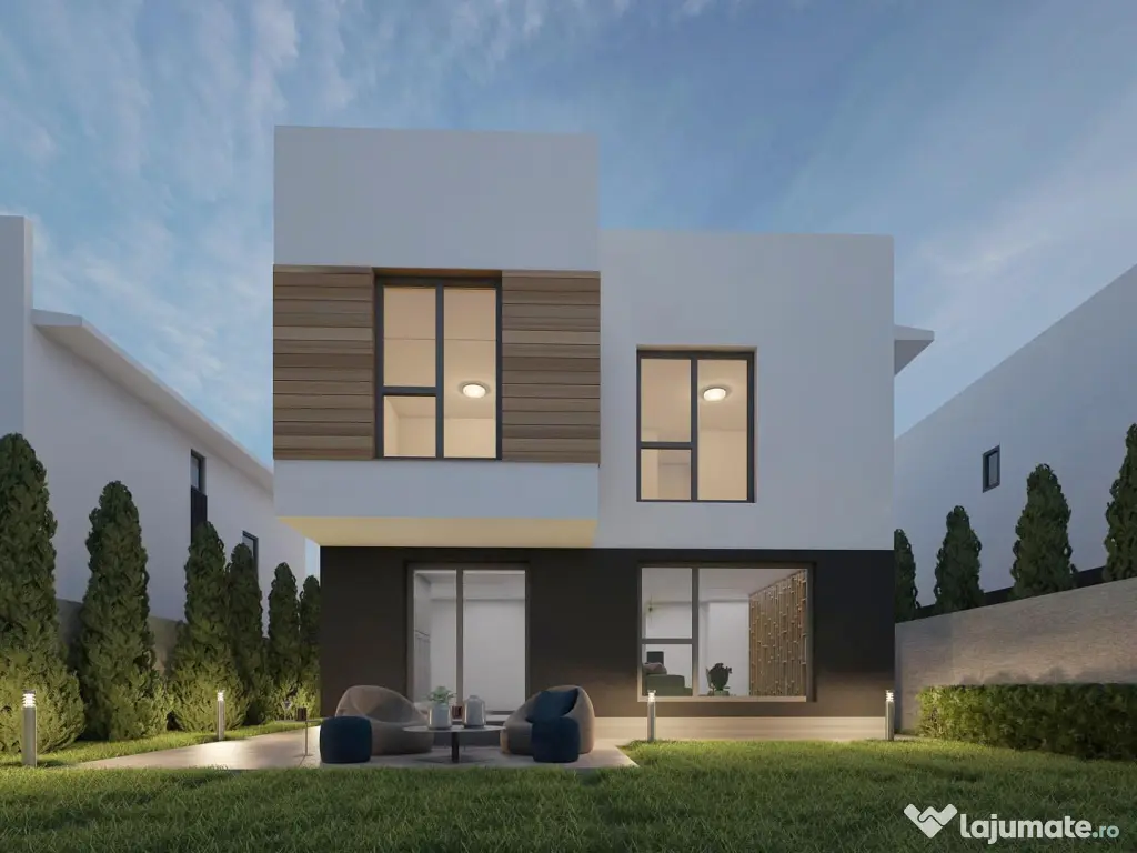 Casă individuală P+1 E, în cel mai exclusivist ansamblu privat Bragadiru