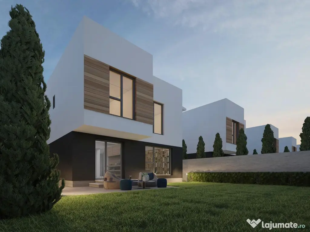 Casă individuală P+1 E, în cel mai exclusivist ansamblu privat Bragadiru