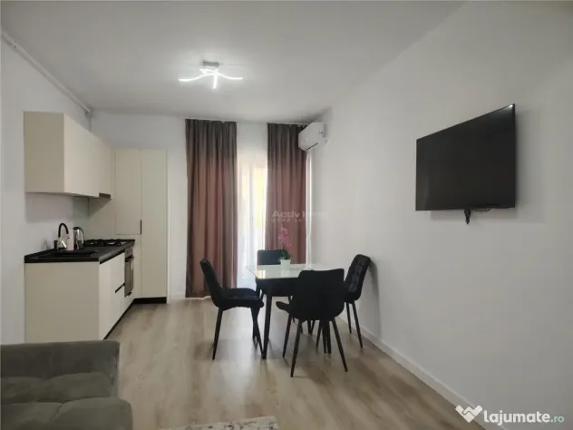 Apartament 2 camere, bloc nou, mobilat si utilat modern