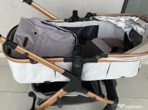 Carucior transformabil 3 in1 Melora, Moonlit Grey, Coccolle