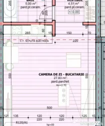 Bloc Nou Apartament cu 1 Camera