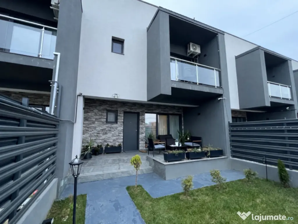 Vila insiruta, exclusivista, 138 mp construiti, 169mp teren,