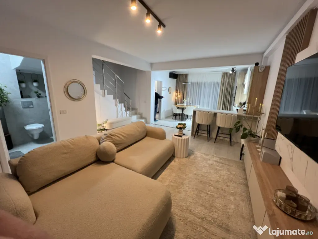 Vila insiruta, exclusivista, 138 mp construiti, 169mp teren,