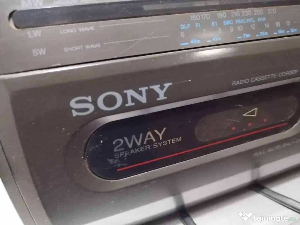 Radio casetofon Sony