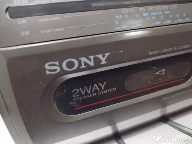 Radio casetofon Sony