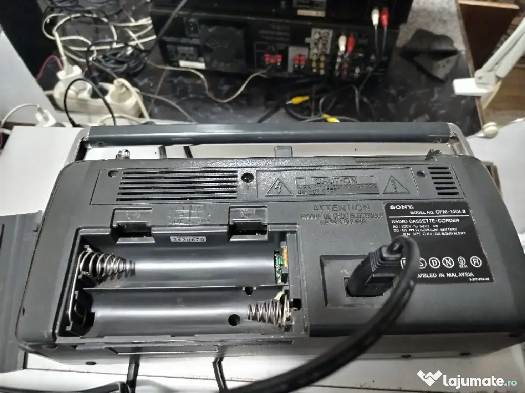 Radio casetofon Sony