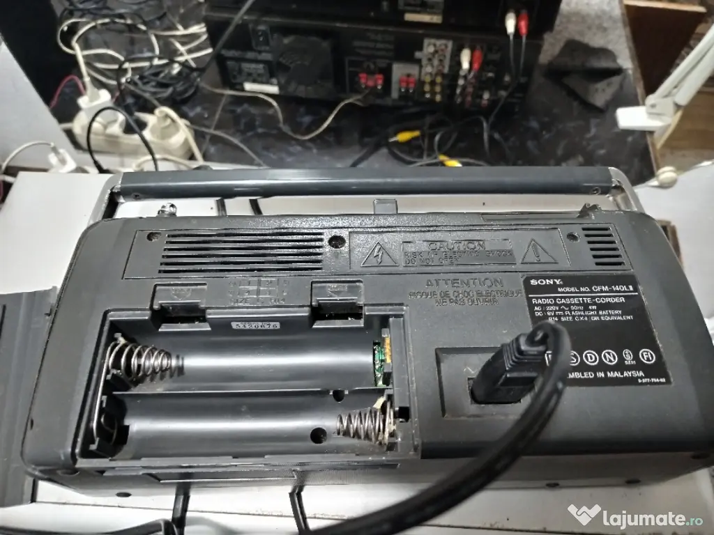 Radio casetofon Sony