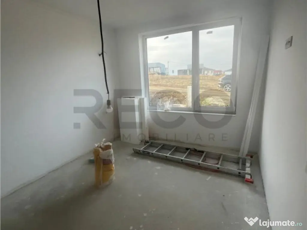 RECO Casa plan parter cu 3 dormitoare-finisata la alb - Pale