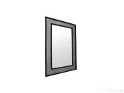 OGLINDA rama neagra -argintiu 