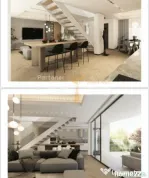 Pipera - Vilă duplex 6 camere și 4 băi