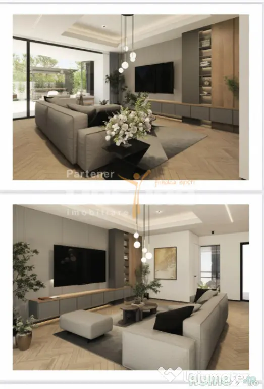 Pipera - Vilă duplex 6 camere și 4 băi