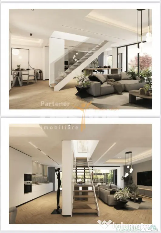 Pipera - Vilă duplex 6 camere și 4 băi