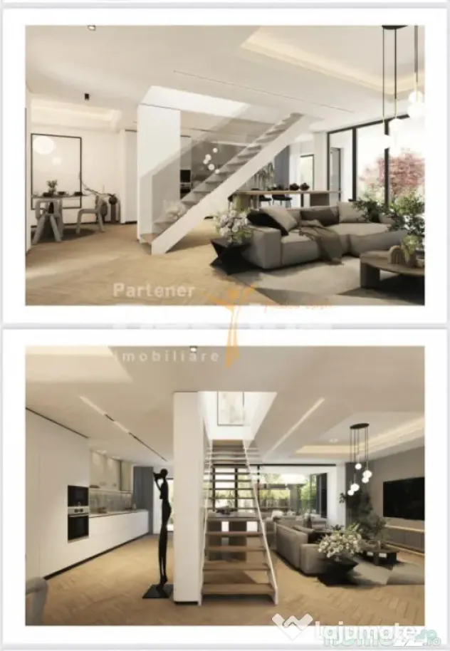 Pipera - Vilă duplex 6 camere și 4 băi