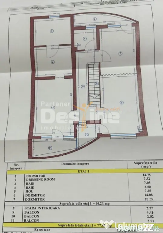 Pipera - Vilă duplex 6 camere și 4 băi
