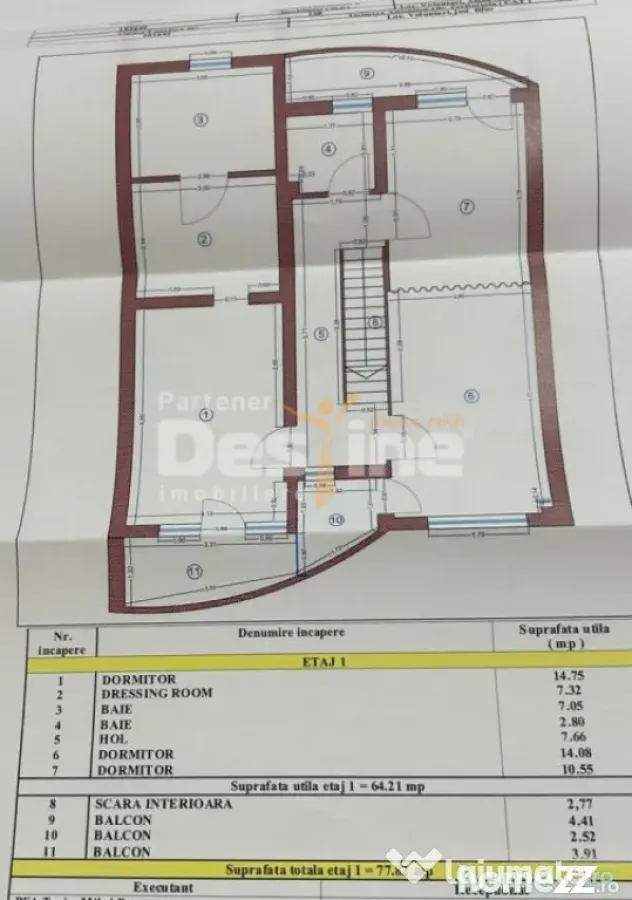 Pipera - Vilă duplex 6 camere și 4 băi