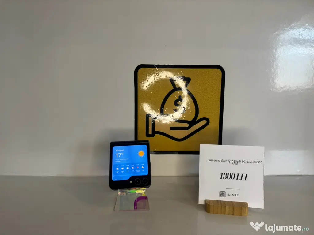 Samsung Z Flip 5 512GB stare buna