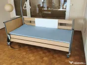 Pat medical electric reglabil + Saltea inclusă – Stare excelentă