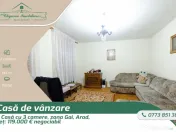 Casă cu 3 camere și teren de 572 m2, zona Gai, Arad 