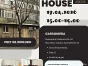 Garsonieră ultracentrală Constanța, etaj 1, mobilată