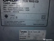 Amplituner Saba mcs 1503 cd piese 