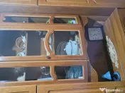 Mobilă lemn masiv- living 