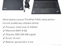 Laptop lenovo t450