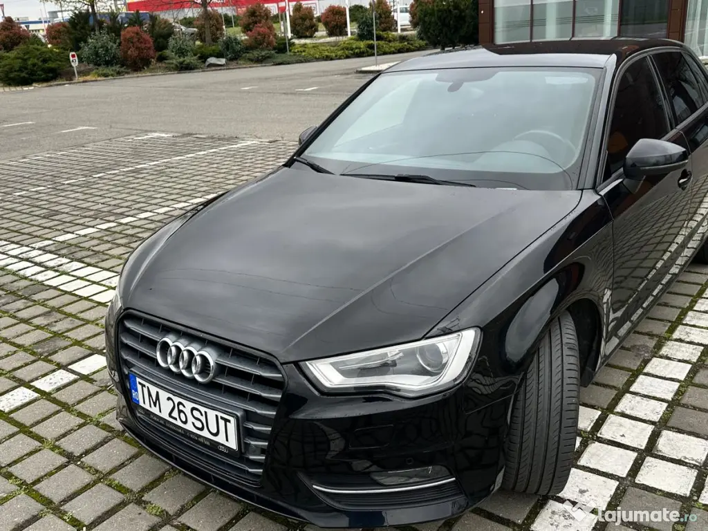 Vând Audi A3 Sportback, an 2014, motorizare 1.8 TFSI 180 CP, cutie automată DSG.