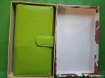 Portofel verde piele