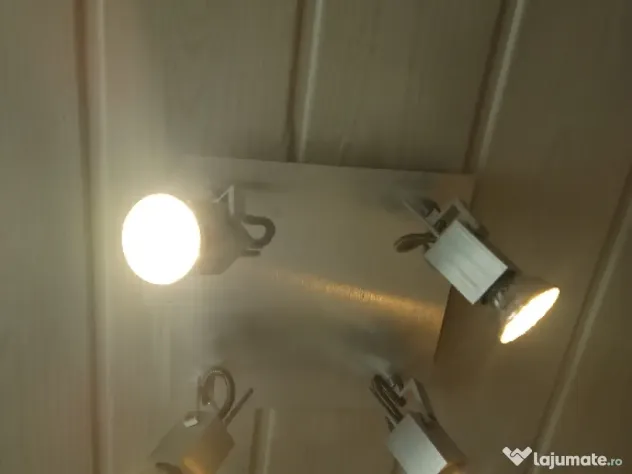 Lustra 4 becuri led 4w