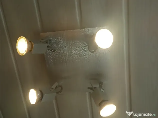 Lustra 4 becuri led 4w