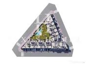 Apartament la parter, cu terasă și piscină comunitară situată aproape de coastă 