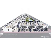 Apartament la parter, cu terasă și piscină comunitară situată aproape de coastă 