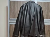 Geaca Piele Naturala Maro, Size: L=>XL 