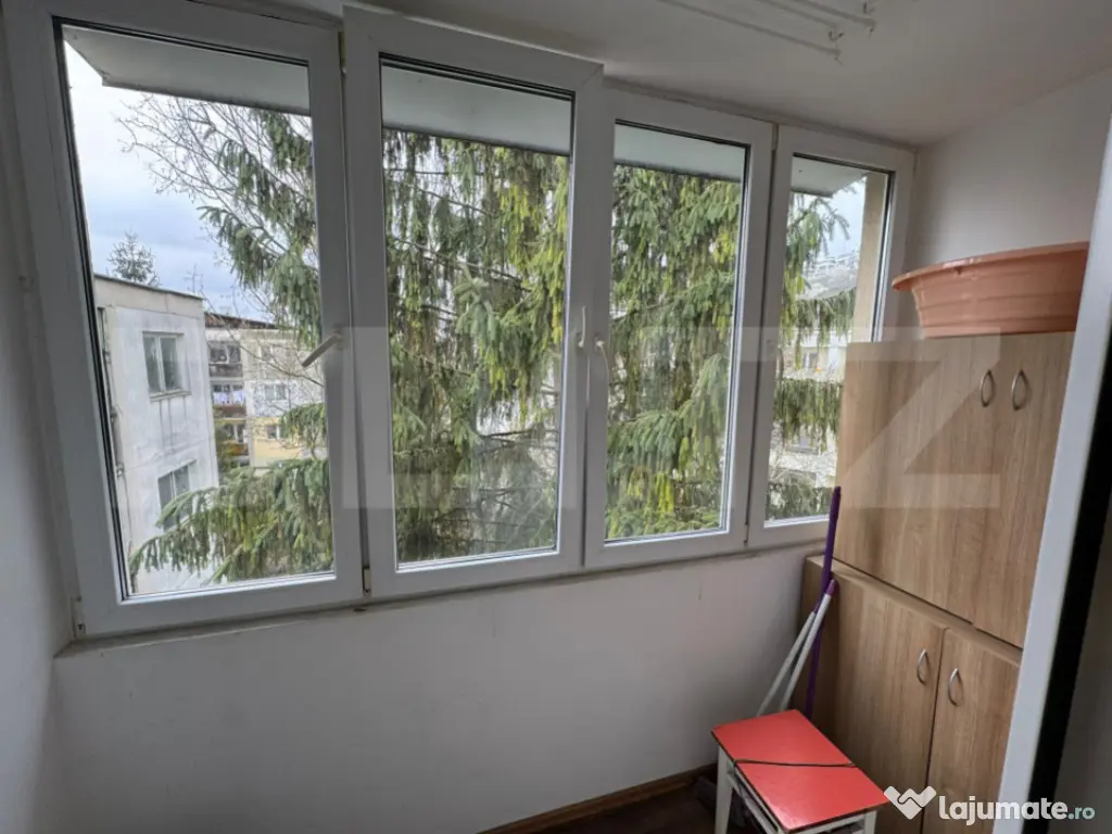 Apartament 2 camere, pet-friendly, semidecomandat, A.C., zon