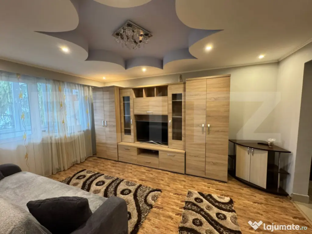 Apartament 2 camere, pet-friendly, semidecomandat, A.C., zon