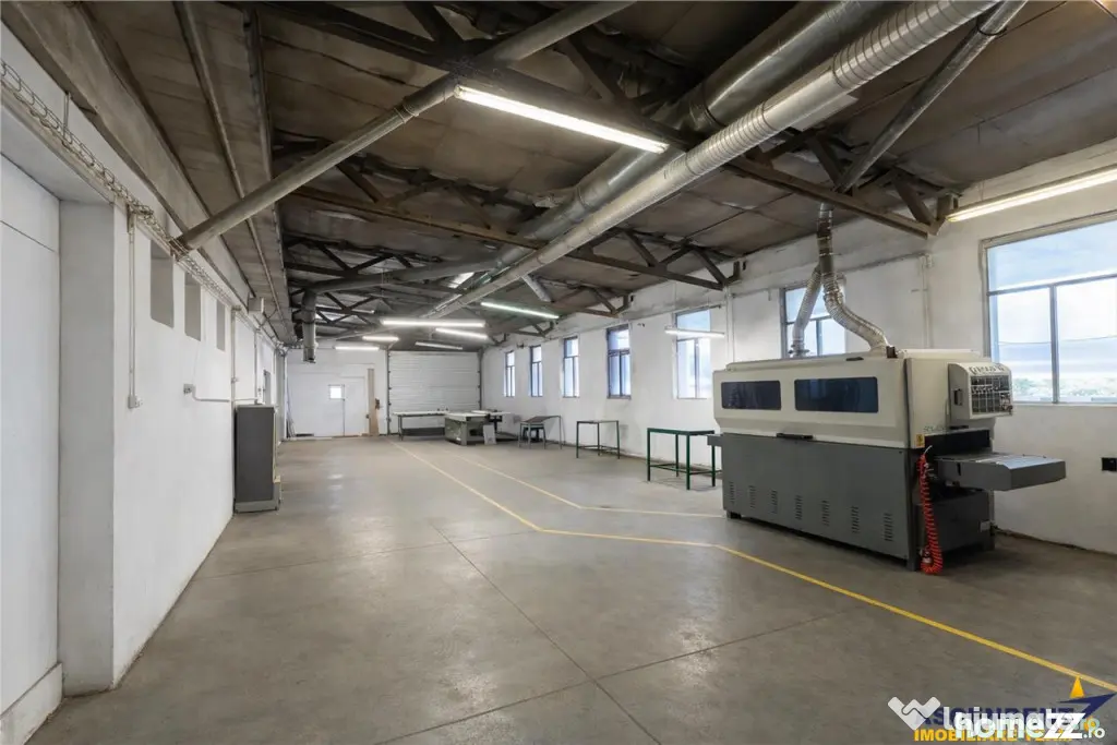 Complex industrial modern, acces dublu, potential apreciabil