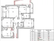 4 camere Piata Romana decomandat, et. 3, an 1980, metrou, 97 