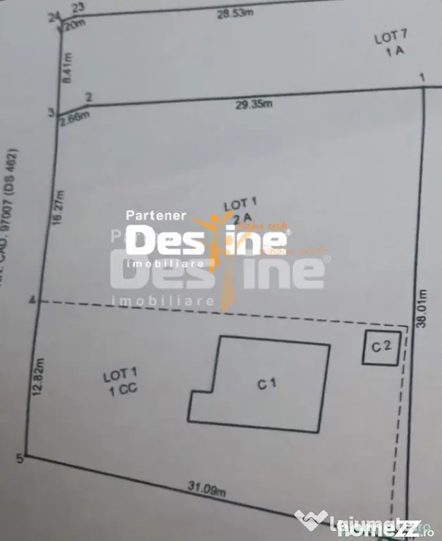 TEREN + casa batraneasca - PROSELNICI, 1075 MP , 59.900 €