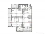 Apartament cu 3 camere 2 bai loc privat de parcare 72mp util 