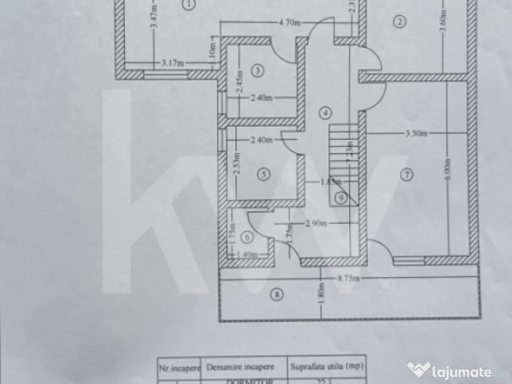 Casă spațioasă • P+1 •Zona Valea Fetei