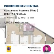 Apartament 3 camere 85mp | OFERTA SPECIALA 
