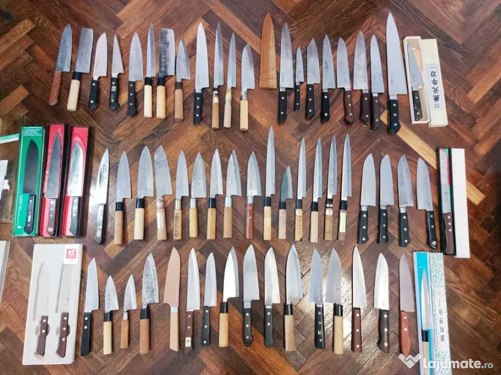 Cutite Profesionale Japoneze De Bucatarie.