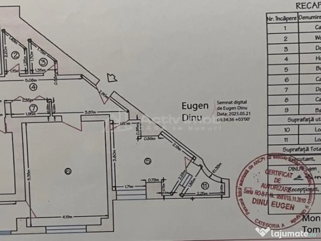 Apartament 3 camere-Calea C#259;l#259;ra#537;ilor