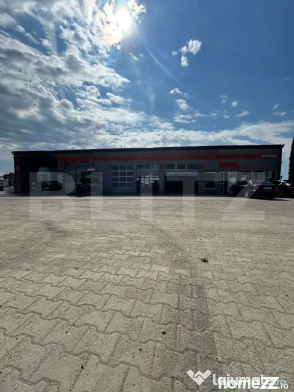 HALA DE VINZARE INTR-O ZONA CU VAD COMERCIAL FOARTE BUN
